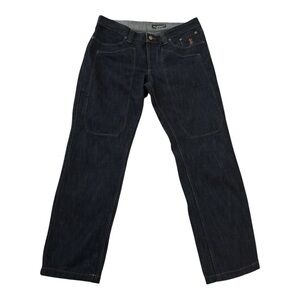 Jeckerson Made In Italy Straight Leg Jeans Minimalist Classic Italian Tailored